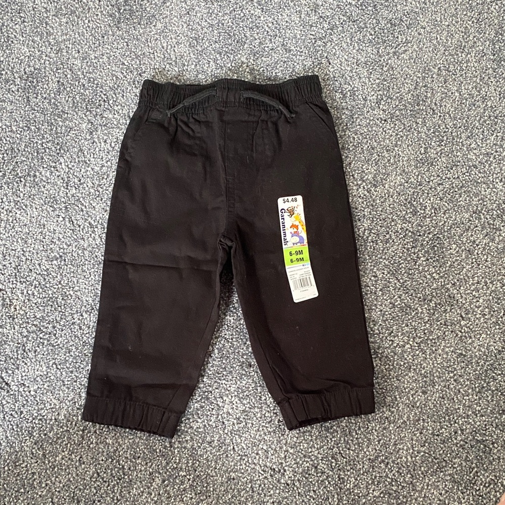 Garanimals Black Kids Jogger Pants